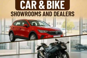 car and bike showrooms and dealers