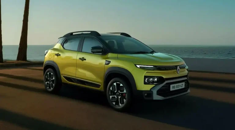 2025 Renault Kiger facelift SUV exterior front view
