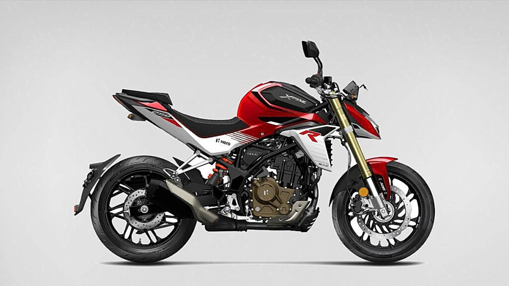 Hero Xtreme 250R side view