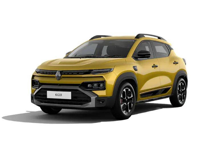 Renault Kiger facelift exterior front view