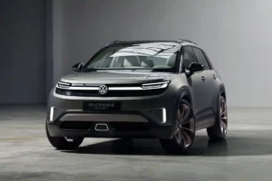 All new Volkswagen ID Cross Electric SUV front view