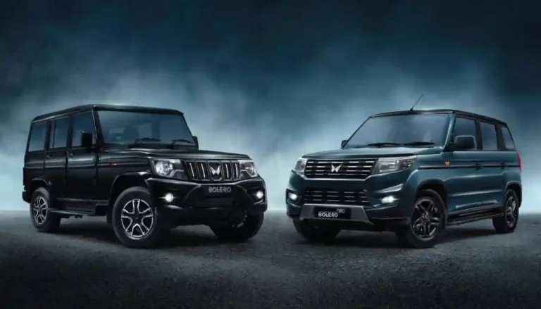 2025 Mahindra bolero classic and Bolero neo facelift front image