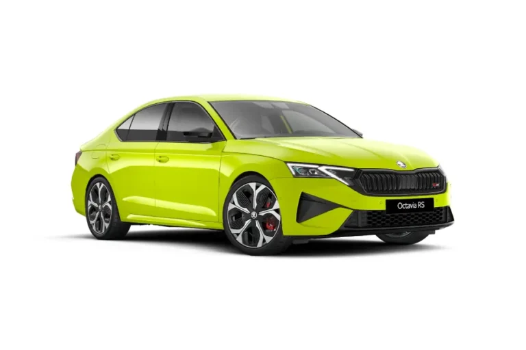 New Skoda Octavia RS front view
