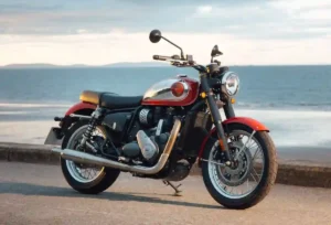 BSA Goldstar 650 front profile